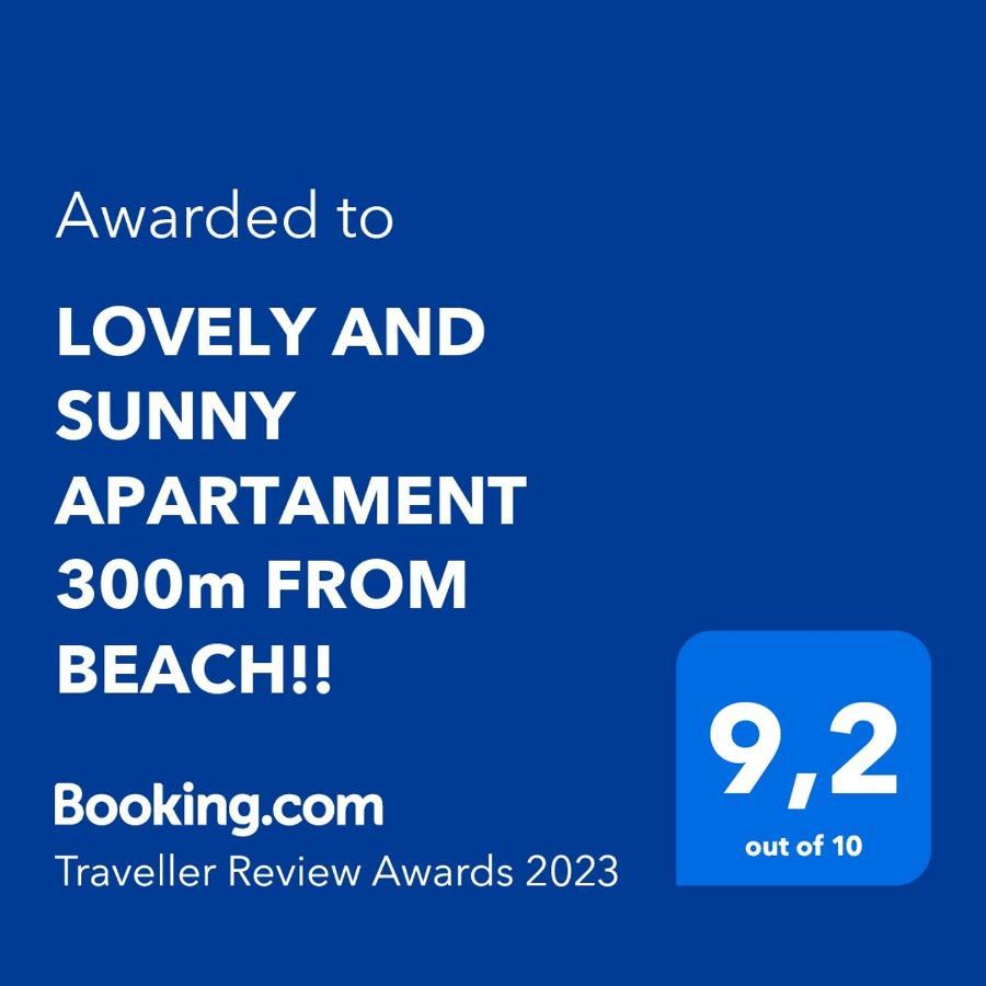 Lovely And Sunny Apartament 300M From Beach!! Peraia  Ngoại thất bức ảnh