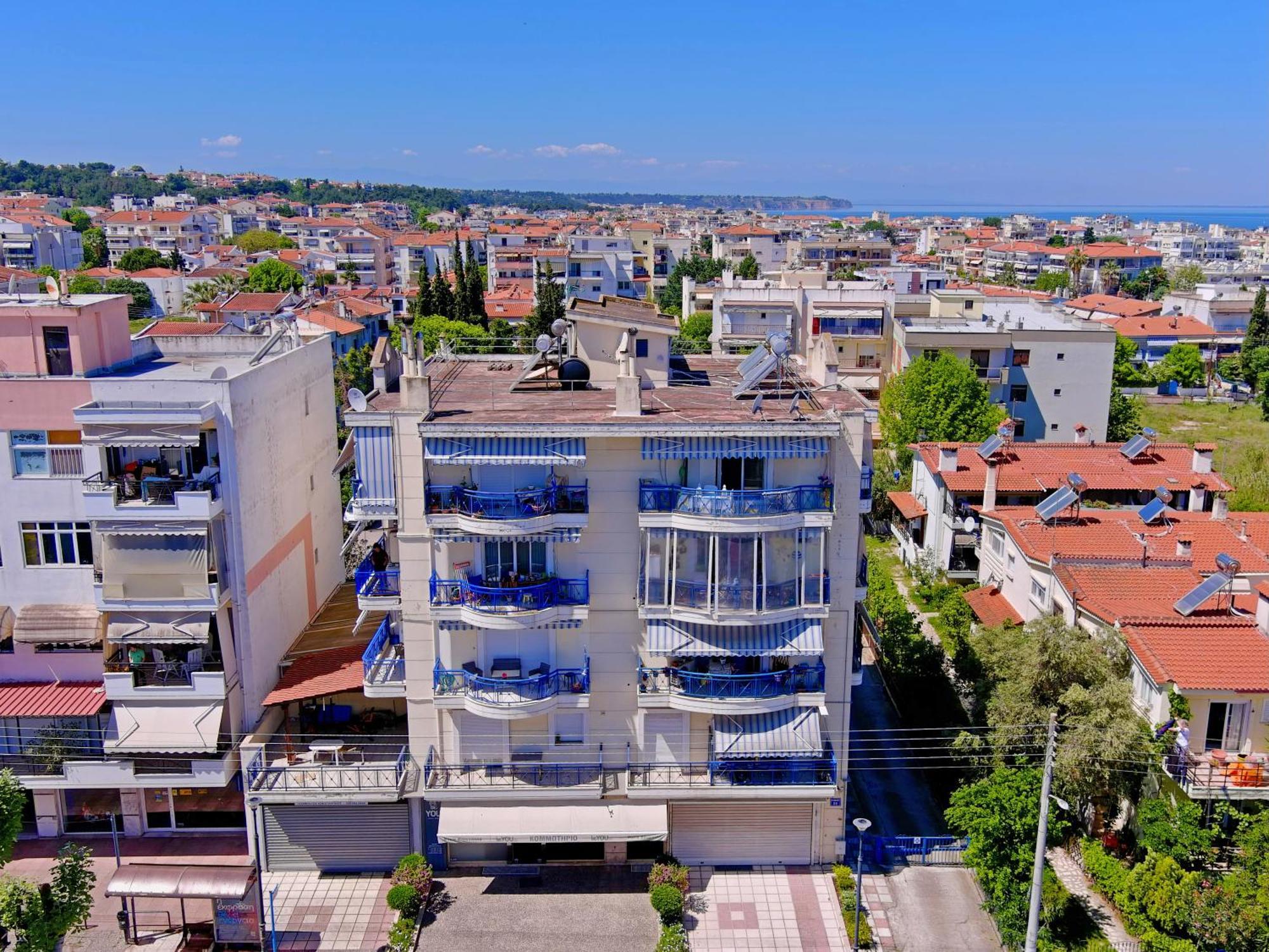 Lovely And Sunny Apartament 300M From Beach!! Peraia  Ngoại thất bức ảnh