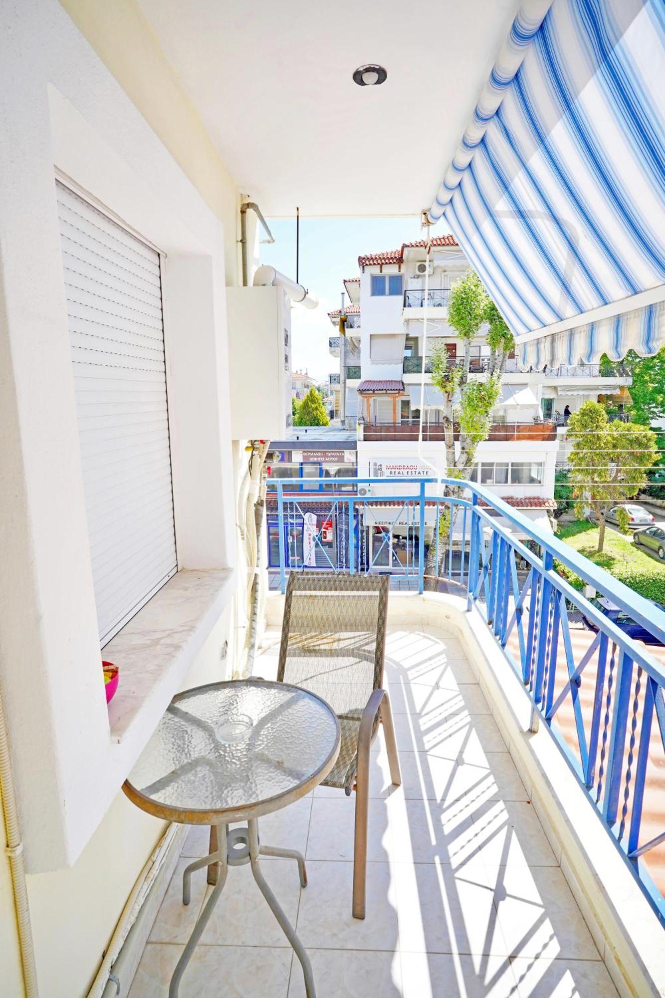 Lovely And Sunny Apartament 300M From Beach!! Peraia  Ngoại thất bức ảnh